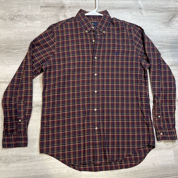 Lauren Ralph Lauren Other - Men's RALPH LAUREN‎ Deep Earth Tones Plaid Flannel Shirt Medium M